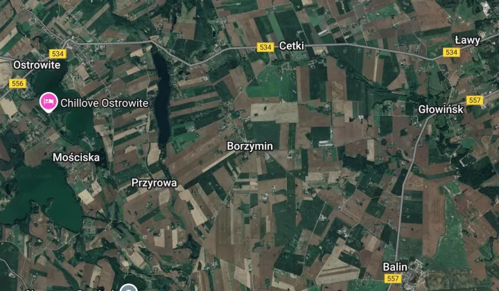 Działka rolna Borzymin