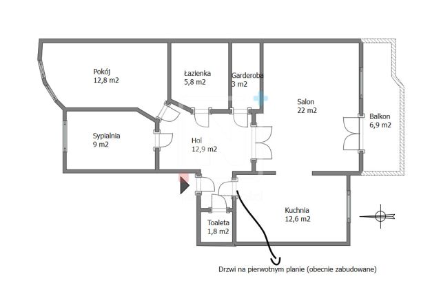 Mieszkanie 3-pokojowe Warszawa Bielany, ul. Przy Agorze. Zdjęcie 14