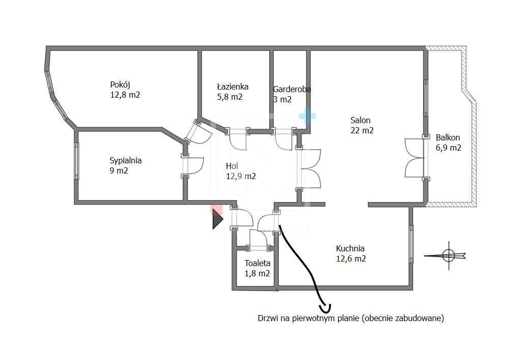 Mieszkanie 3-pokojowe Warszawa Bielany, ul. Przy Agorze. Zdjęcie 14