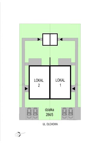 bliźniak, 4 pokoje Byków, ul. Olchowa. Zdjęcie 5