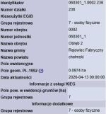 Działka budowlana Rejowiec Fabryczny, ul. Fryderyka Chopina. Zdjęcie 1