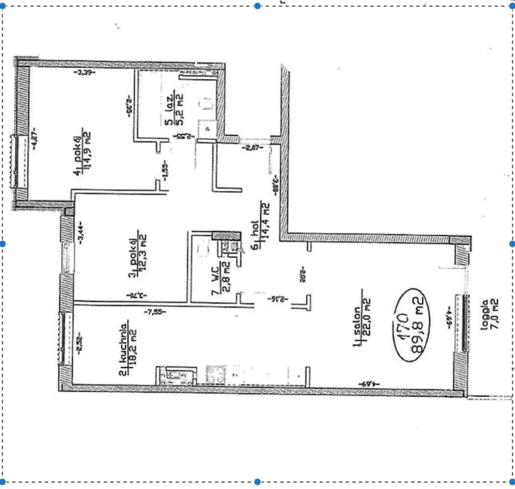 Mieszkanie 3-pokojowe Warszawa Wilanów, al. Rzeczypospolitej. Zdjęcie 20