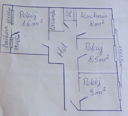 Mieszkanie 3-pokojowe Warszawa Mokotów, ul. Blacharska. Zdjęcie 8