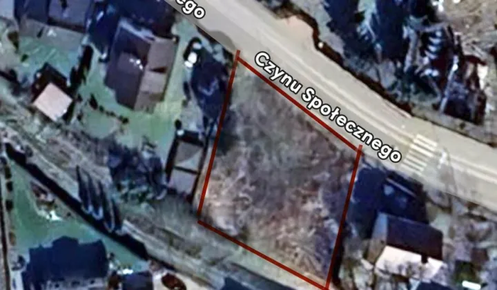 Działka inwestycyjna Sulejówek, ul. Czynu Społecznego