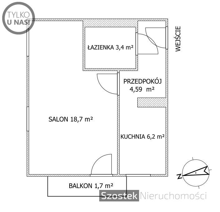 Mieszkanie 1-pokojowe Kraków Krowodrza, ul. Mazowiecka. Zdjęcie 21