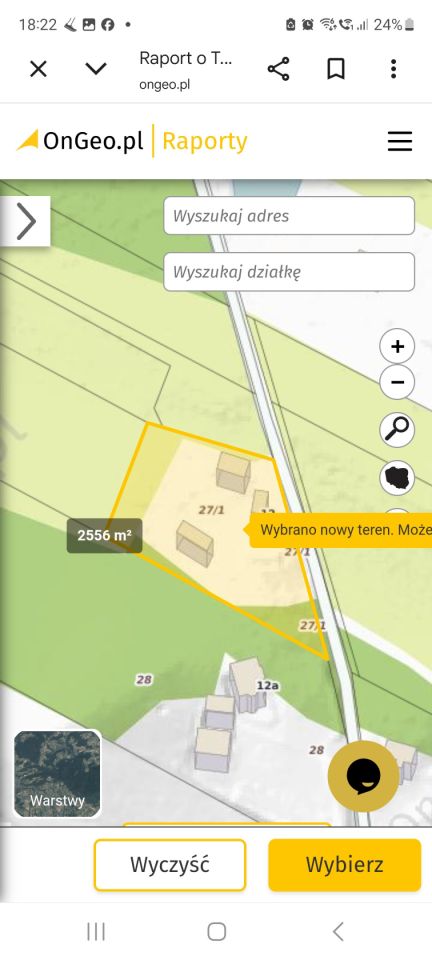 Działka budowlana Małgorzatów. Zdjęcie 12