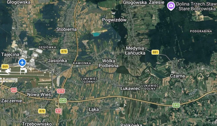 Działka budowlana Wólka Podleśna Morgi