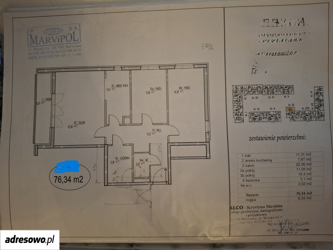 Mieszkanie 3-pokojowe Warszawa Skorosze, ul. Ryżowa. Zdjęcie 21