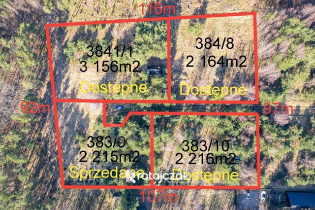 Działka inwestycyjna Sasino, ul. Stara Cegielnia. Zdjęcie 2