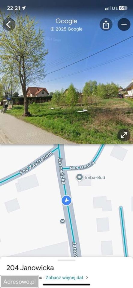 Działka budowlana Bielsko-Biała Hałcnów, ul. Janowicka