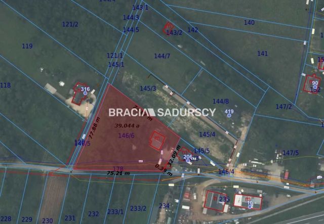 Działka inwestycyjna Morawica. Zdjęcie 5