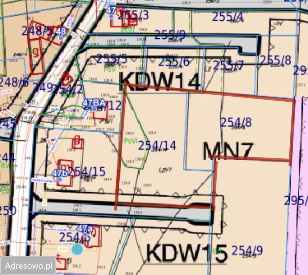 Działka budowlana Raszowa. Zdjęcie 2