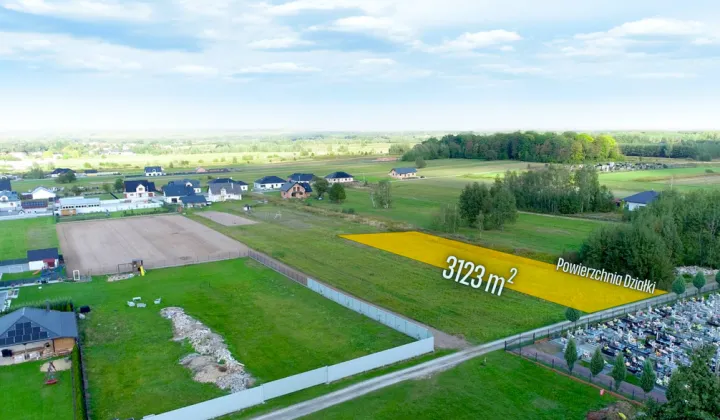 Działka budowlana Trzeboś