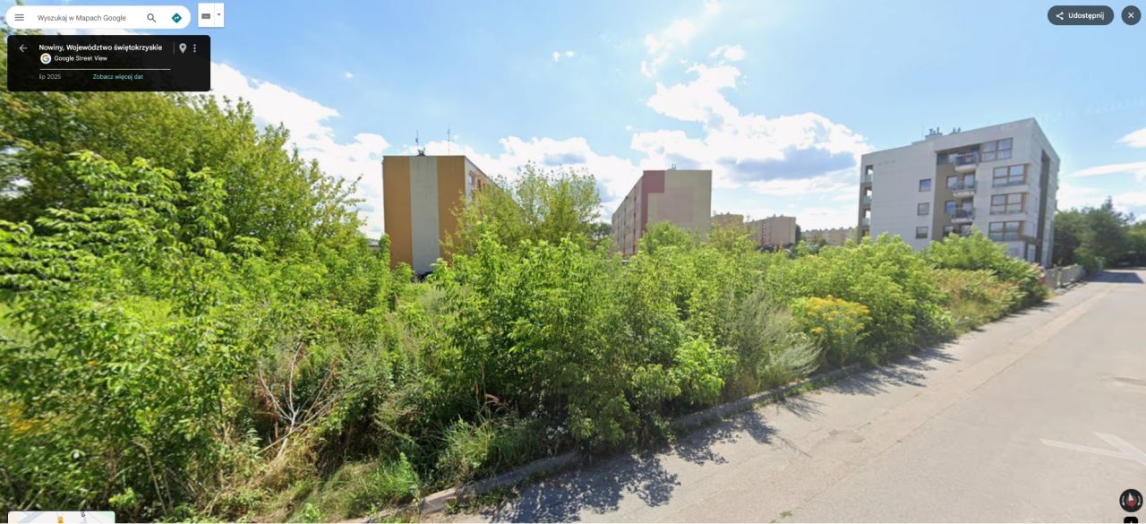 Działka inwestycyjna Nowiny, ul. Szkolna. Zdjęcie 3