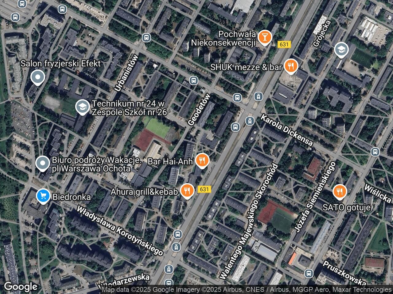 Mieszkanie 2-pokojowe Warszawa Szczęśliwice, ul. Geodetów