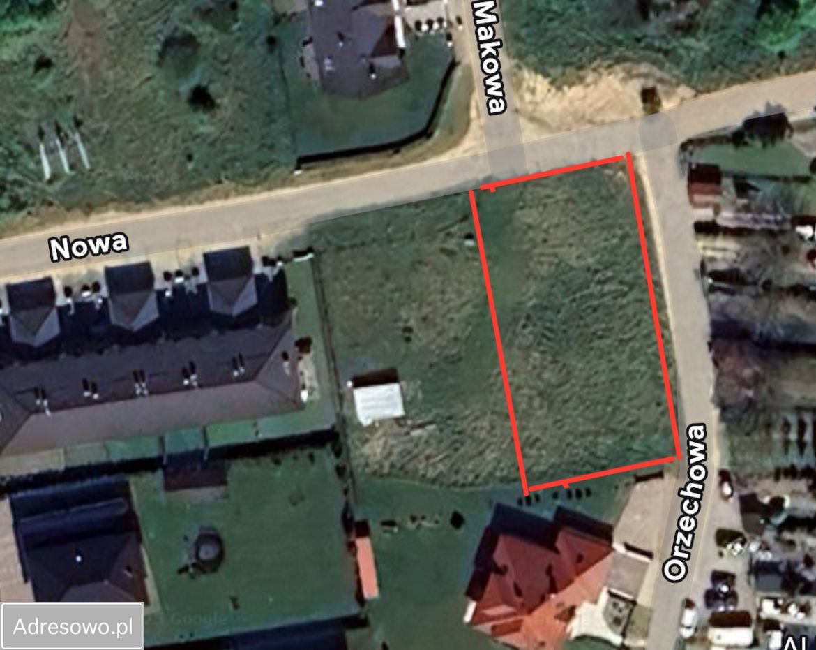 Działka budowlana Połczyno, ul. Orzechowa