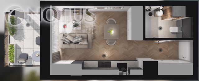 Mieszkanie 2-pokojowe Katowice, ul. Śląska. Zdjęcie 4