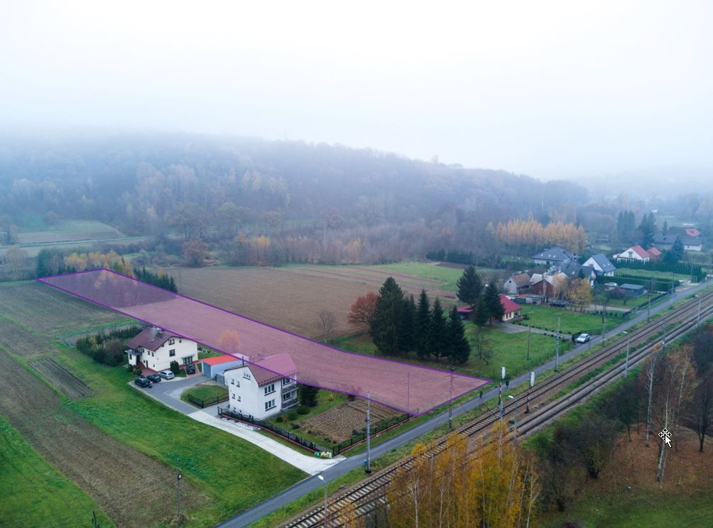 Działka budowlana Łowczówek Pod Góralką. Zdjęcie 3