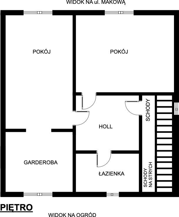 dom wolnostojący, 4 pokoje Żuromin, ul. Makowa. Zdjęcie 7