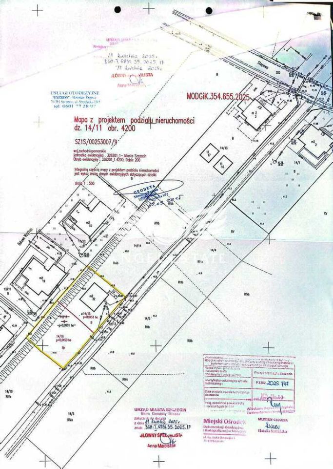 Działka budowlana Szczecin Prawobrzeże, ul. Stepowa. Zdjęcie 19