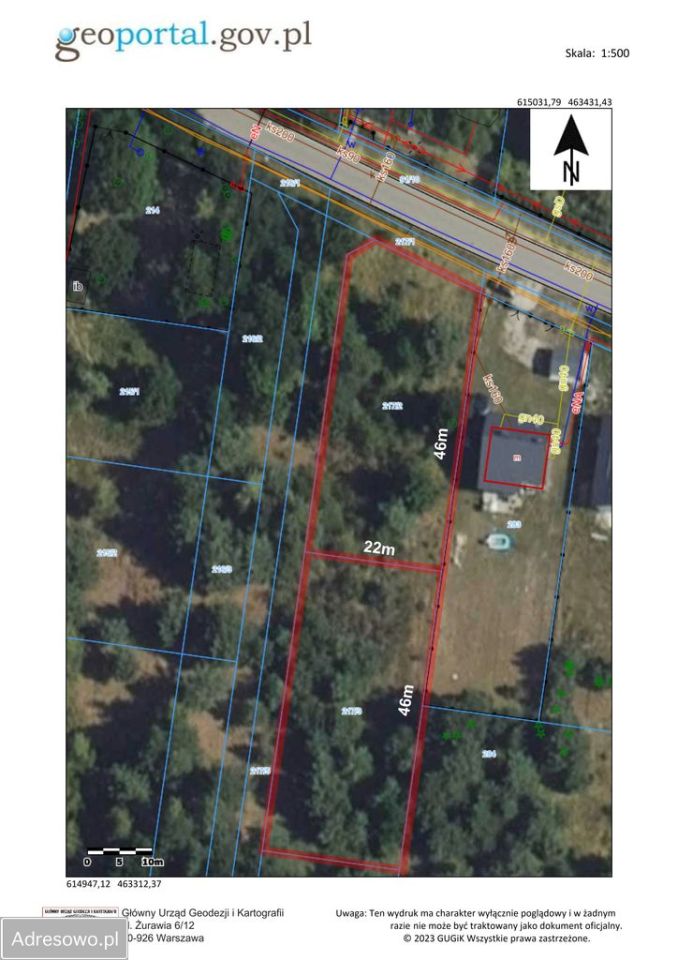 Działka budowlana Huta Żabiowolska, ul. Główna. Zdjęcie 4