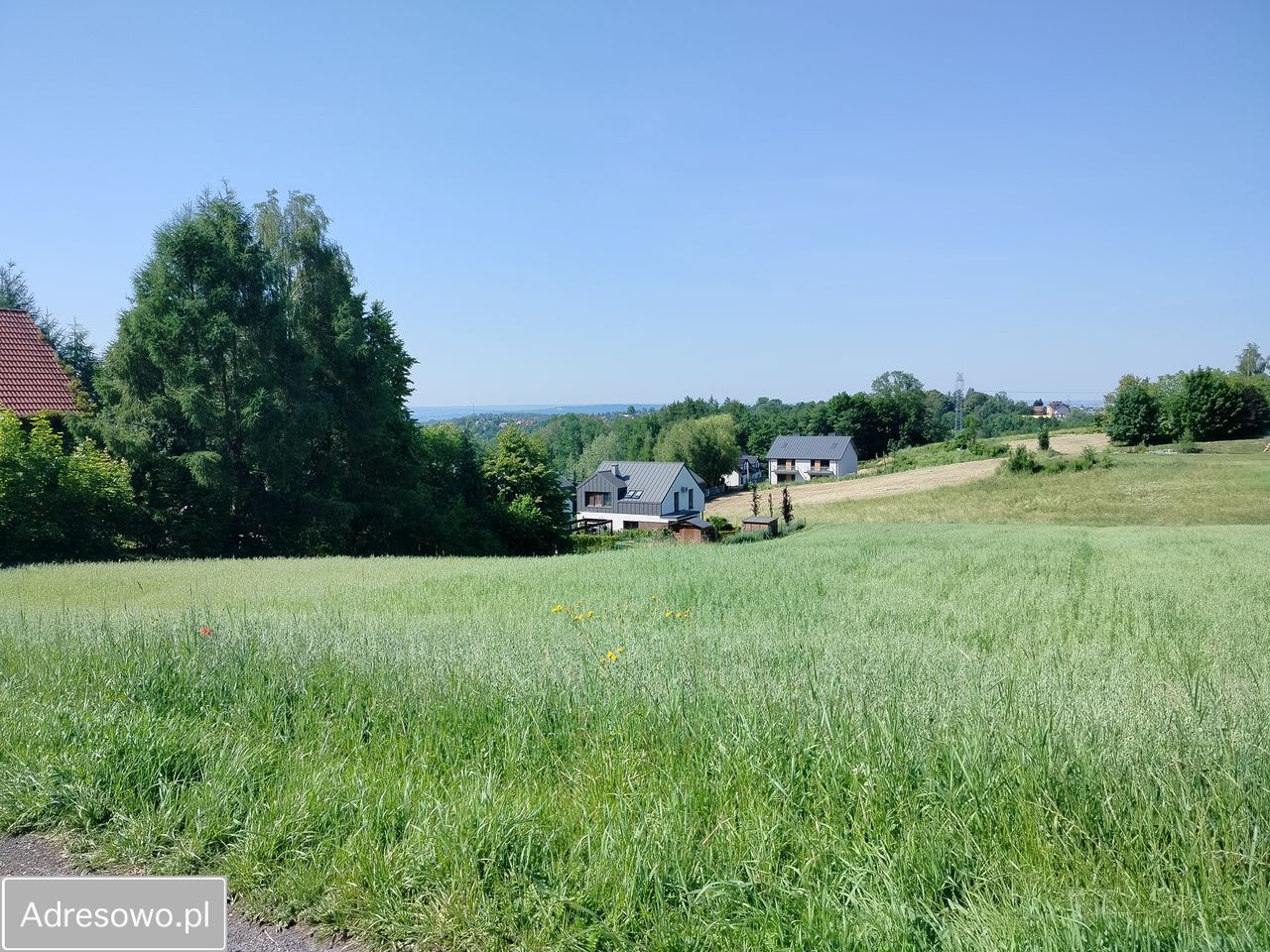 Działka budowlana Mogilany, ul. Dębowa. Zdjęcie 1