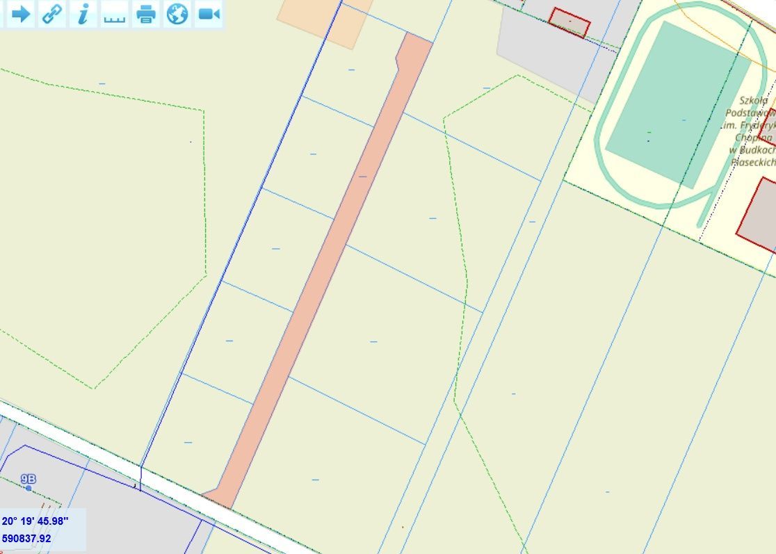 Działka budowlana Budki Piaseckie. Zdjęcie 3