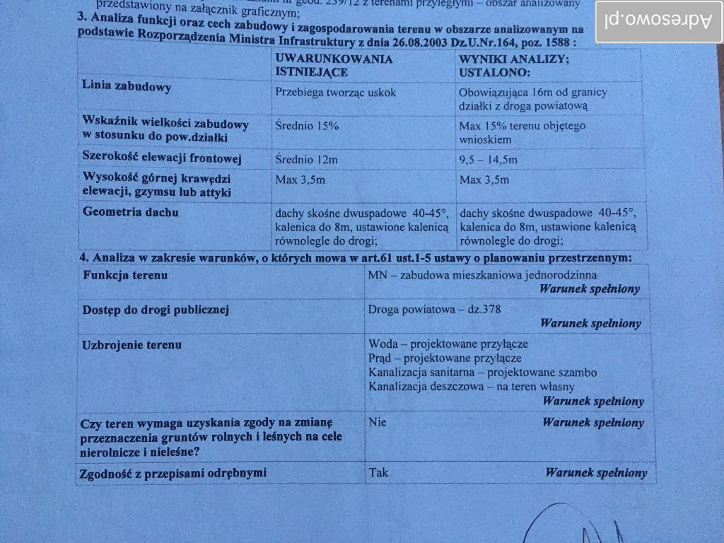 Działka budowlana Zielona Wieś. Zdjęcie 6