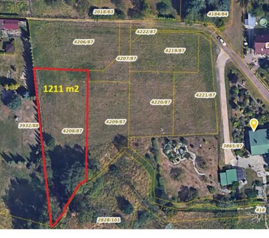 Działka budowlana Zabrze Kończyce. Zdjęcie 1