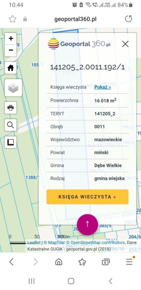 Działka inwestycyjna Dębe Wielkie. Zdjęcie 3