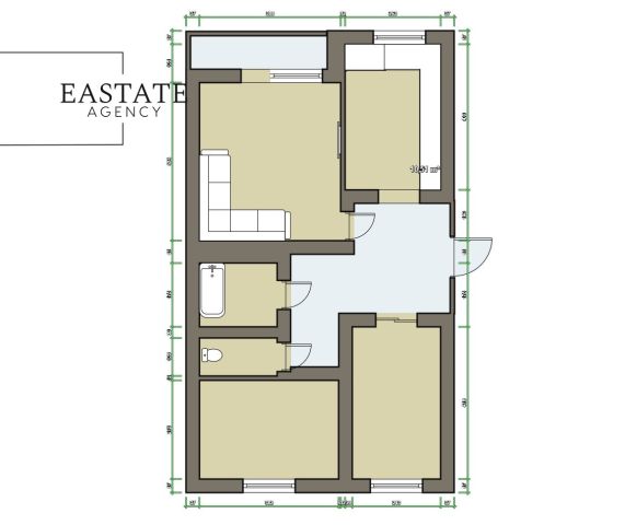 Mieszkanie 3-pokojowe Warszawa, ul. Tadeusza Krępowieckiego. Zdjęcie 7