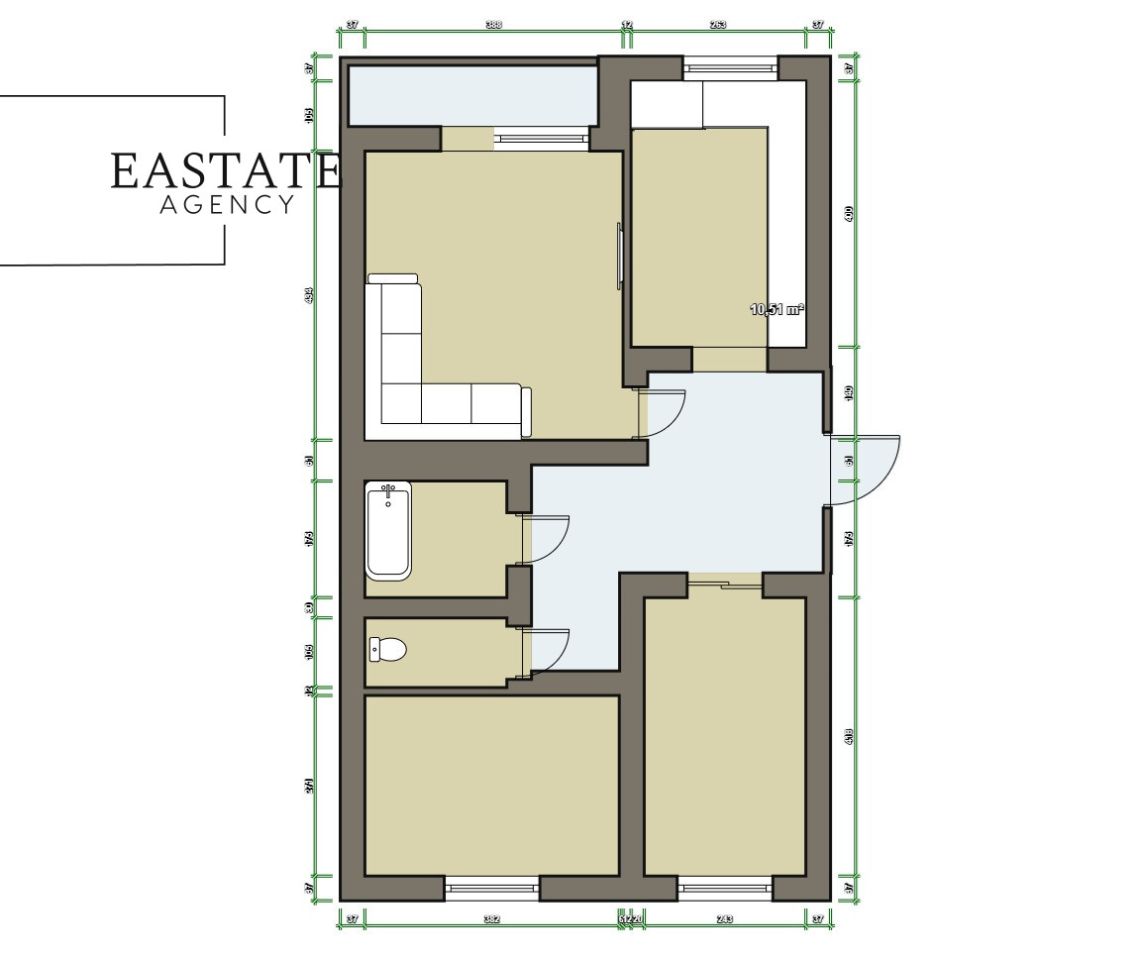 Mieszkanie 3-pokojowe Warszawa, ul. Tadeusza Krępowieckiego. Zdjęcie 7