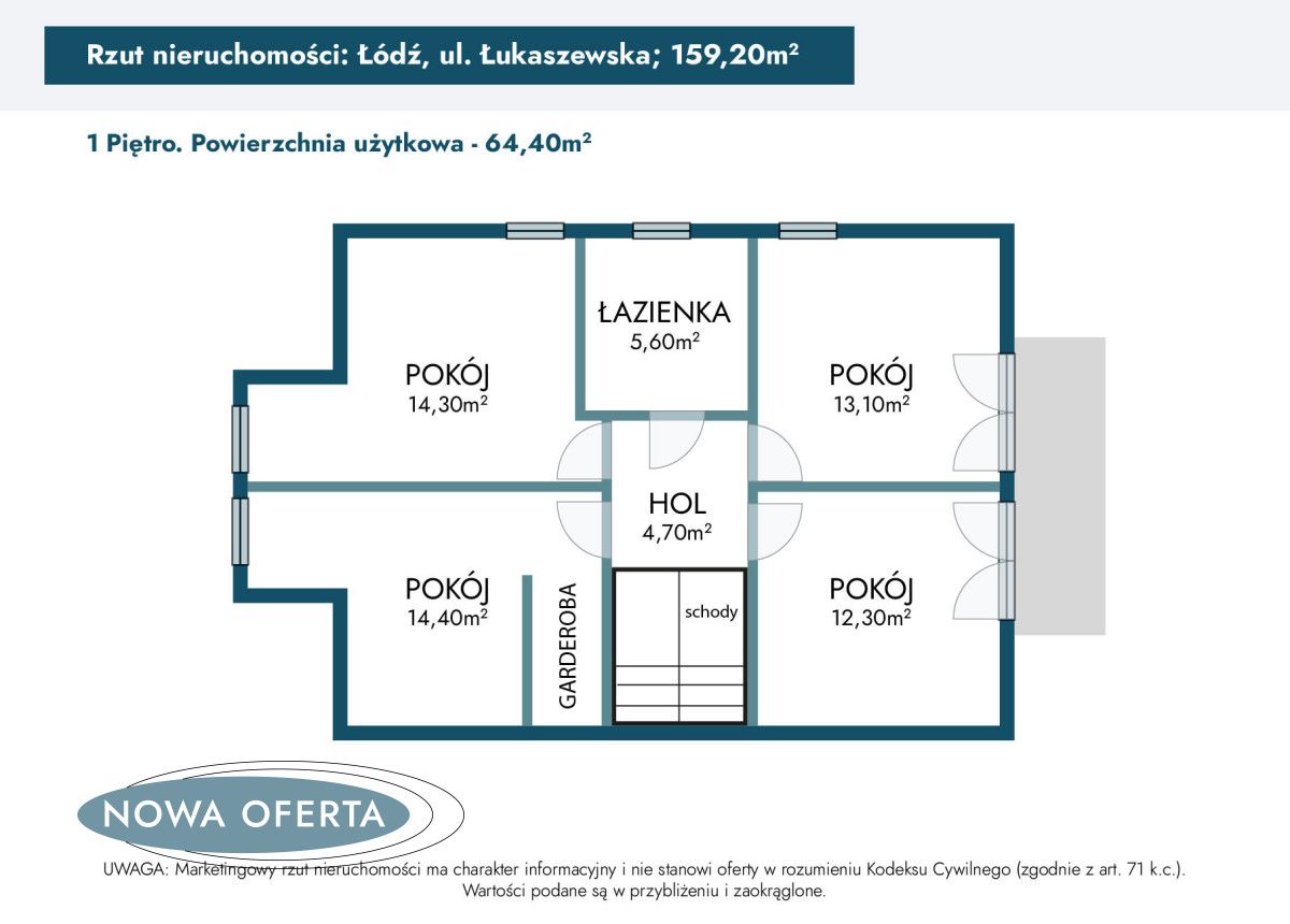 bliźniak, 5 pokoi Łódź Widzew, ul. Łukaszewska. Zdjęcie 41