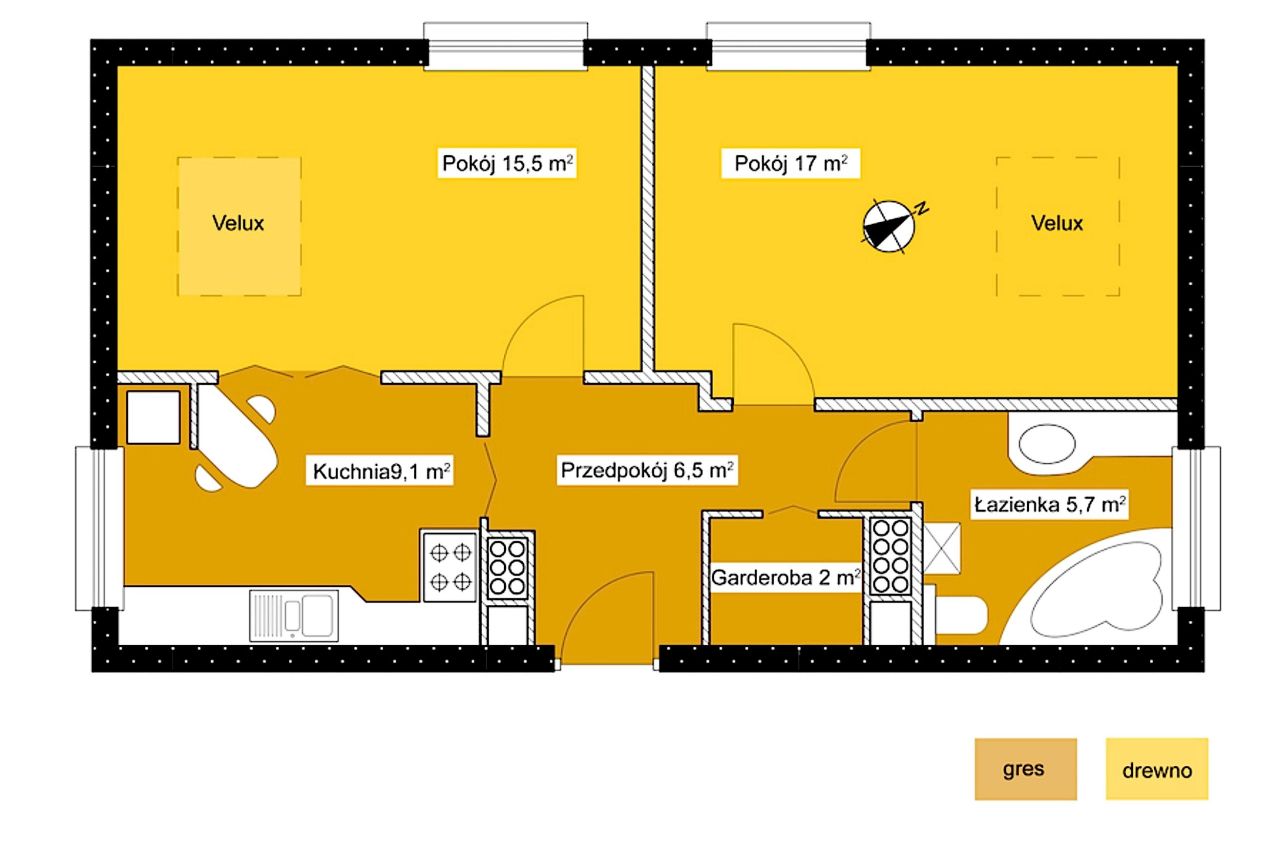 Mieszkanie 2-pokojowe Pruszków Centrum, ul. Ołówkowa. Zdjęcie 17