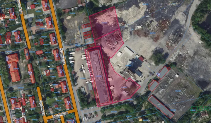 Działka inna Katowice Giszowiec, ul. Kosmiczna