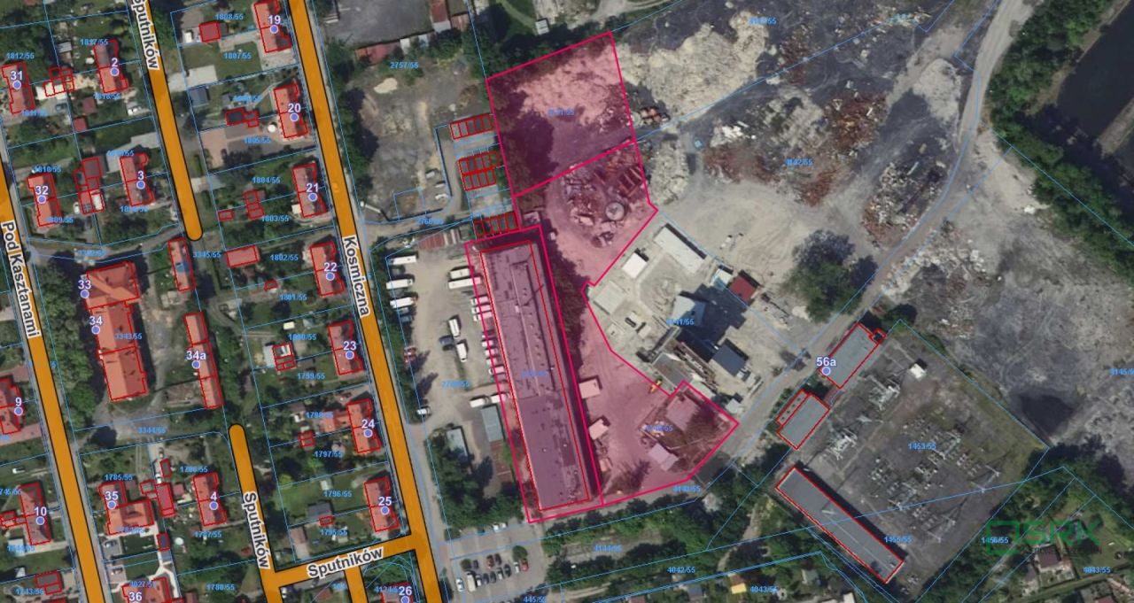 Działka inna Katowice Giszowiec, ul. Kosmiczna. Zdjęcie 1