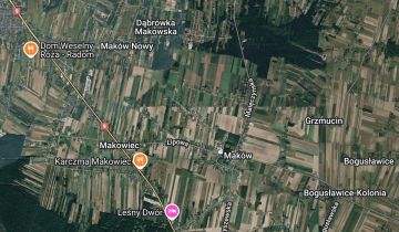 Działka rolno-budowlana Maków, ul. Zakładowa