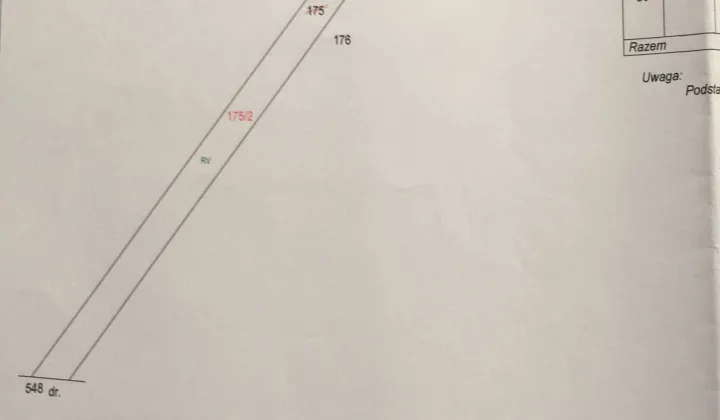 Działka rolna Wiśniowa Poduchowna