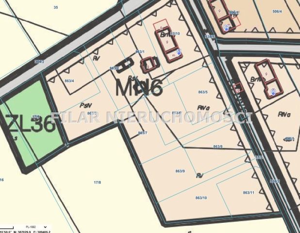 Działka budowlana Miłoradzice. Zdjęcie 4