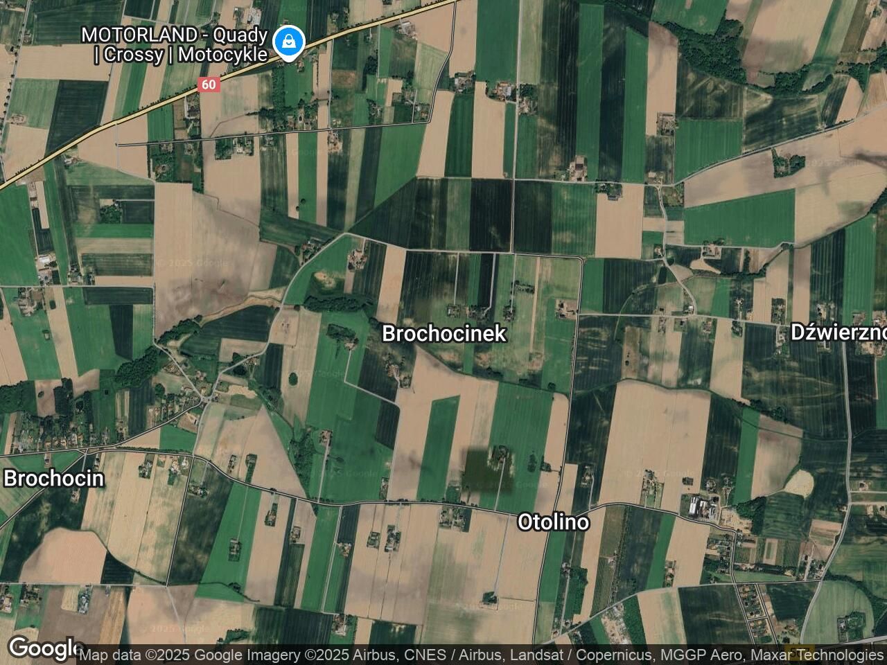 Działka rolna Brochocinek