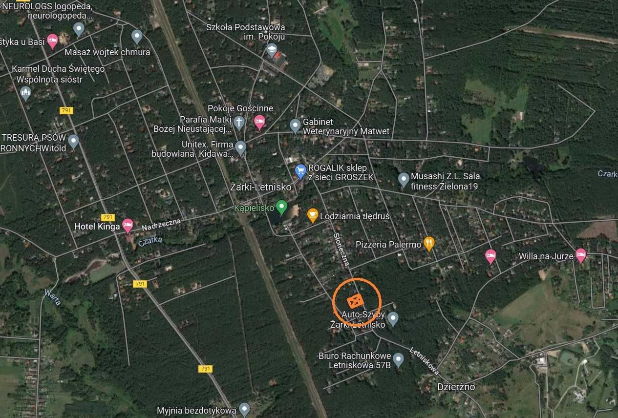 Działka budowlana Żarki-Letnisko, ul. Słoneczna. Zdjęcie 2