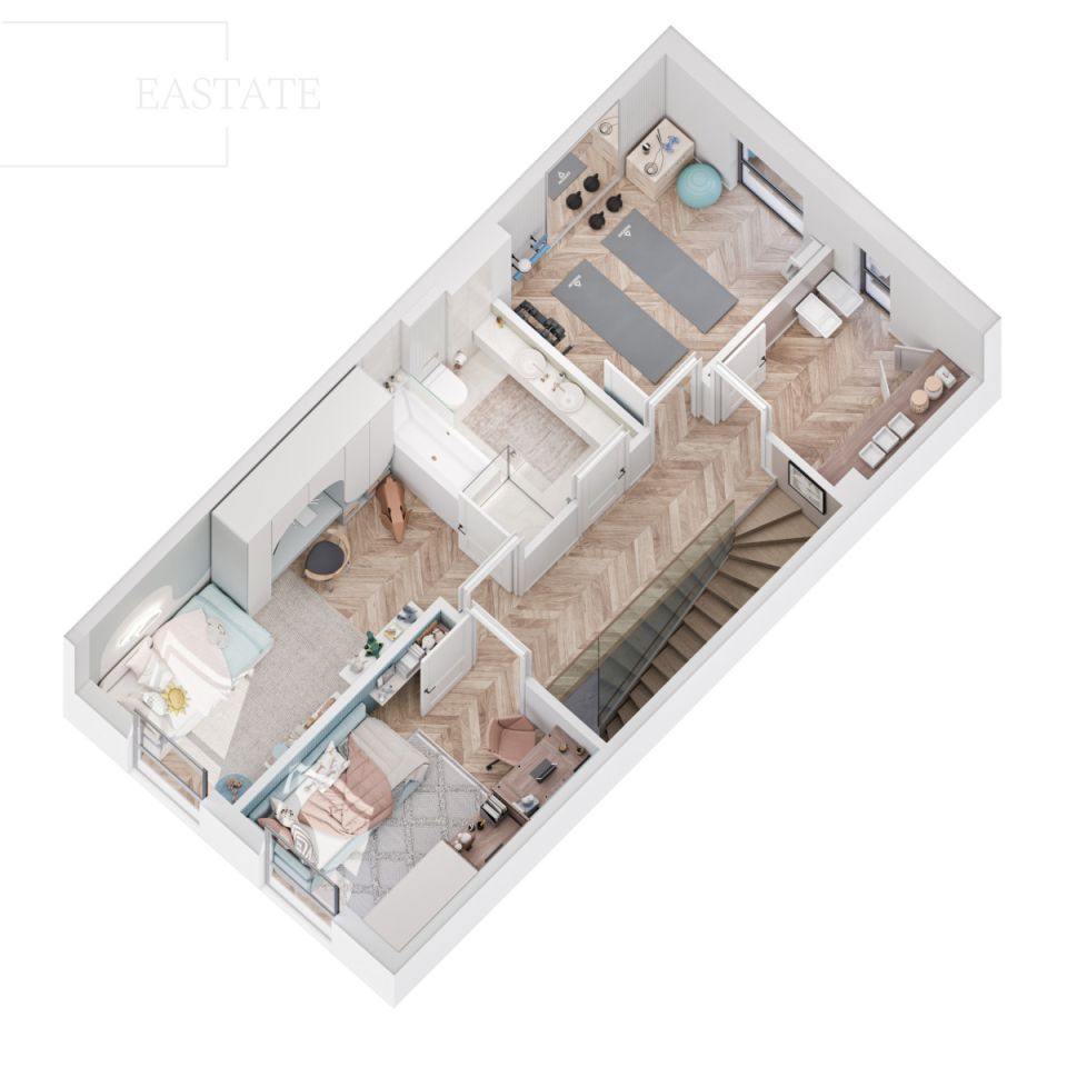 dom szeregowy, 8 pokoi Piaseczno, ul. Miriama Przesmyckiego. Zdjęcie 20