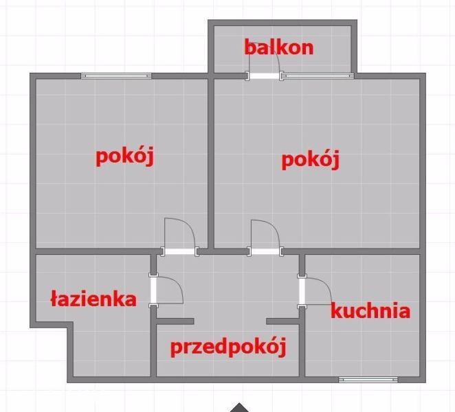 Mieszkanie 2-pokojowe Kraków, os. Piastów. Zdjęcie 1