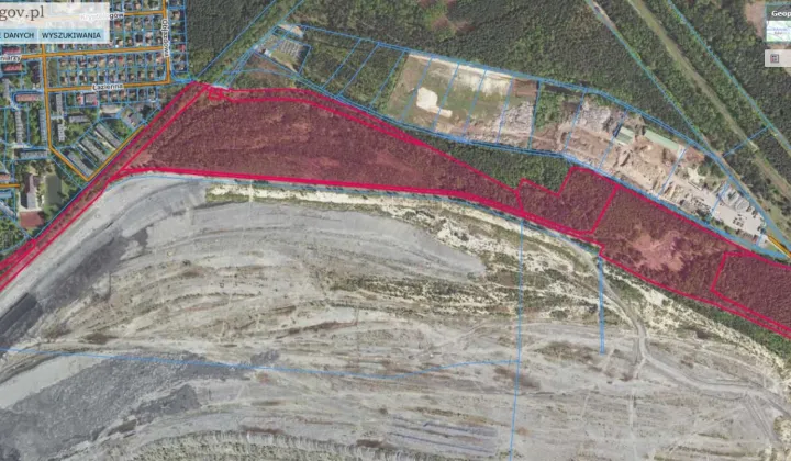 Działka Sosnowiec Porąbka, ul. Łazienna