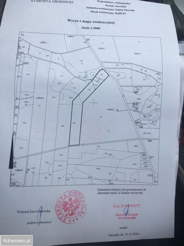 Działka rekreacyjna Bąblin. Zdjęcie 6