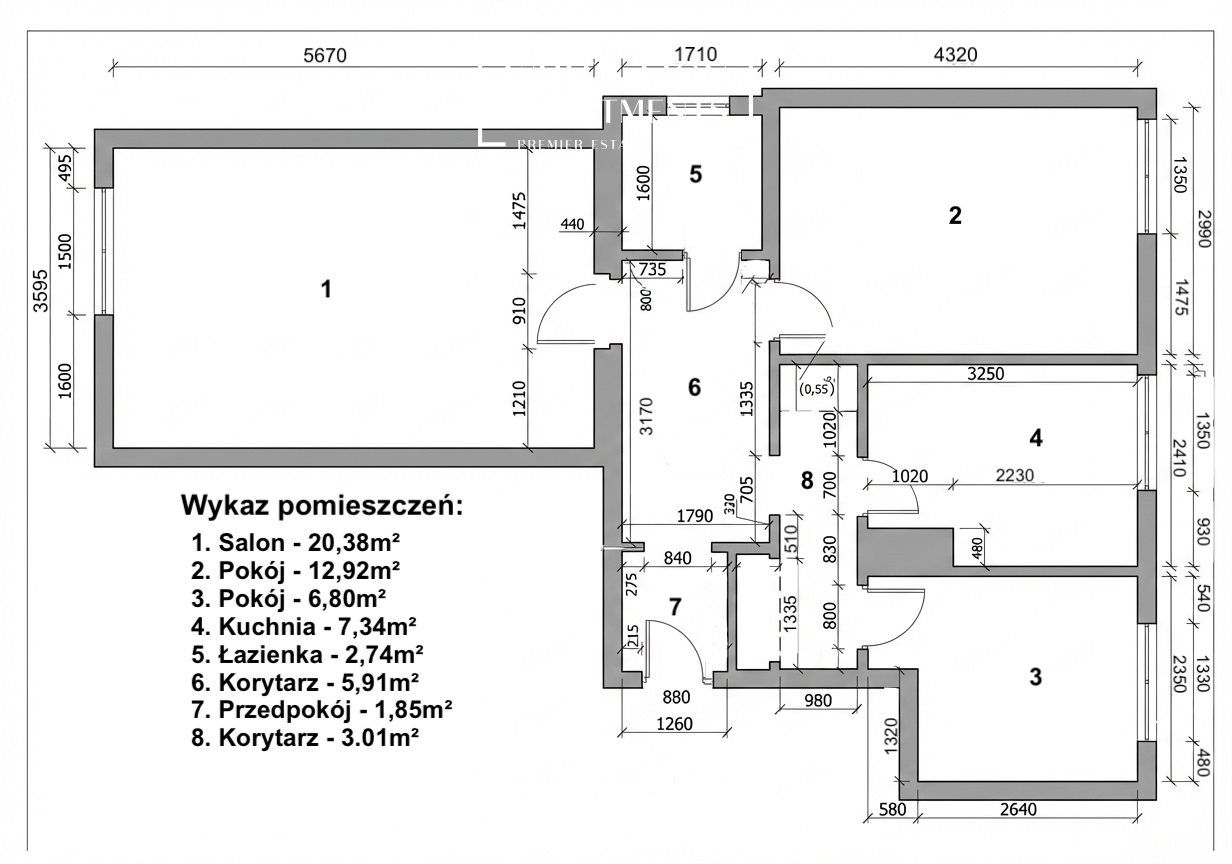 Mieszkanie 3-pokojowe Warszawa Śródmieście, ul. Marszałkowska. Zdjęcie 18