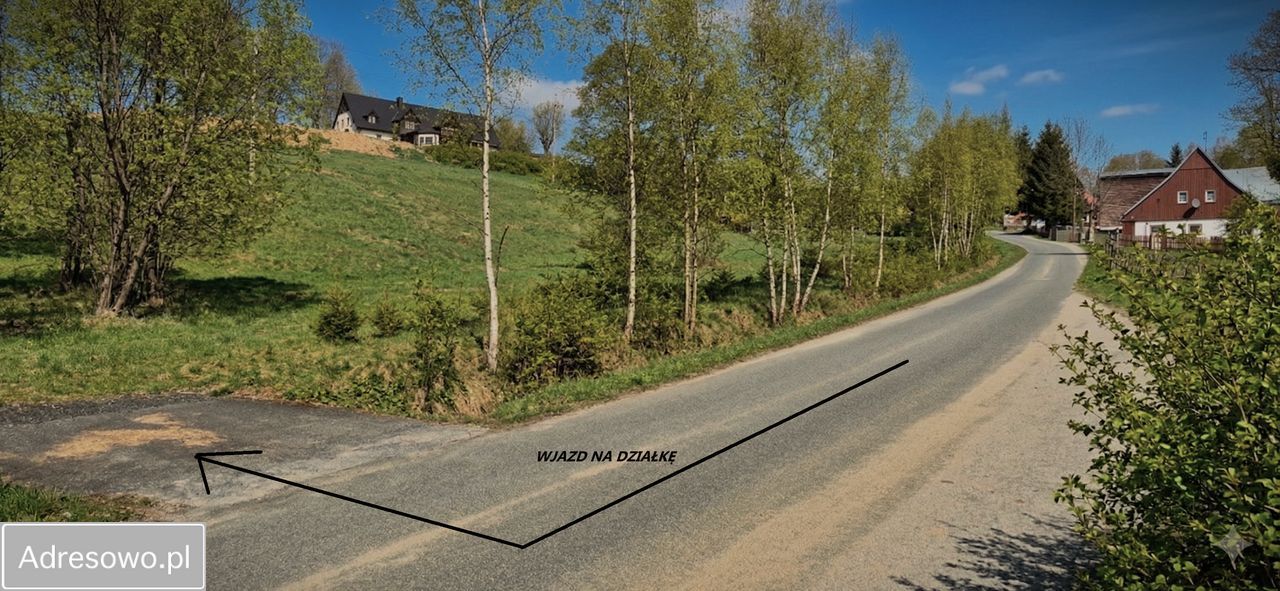Działka budowlana Jodłów. Zdjęcie 6