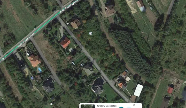 Działka budowlana Głogów Małopolski, al. Niepodległości