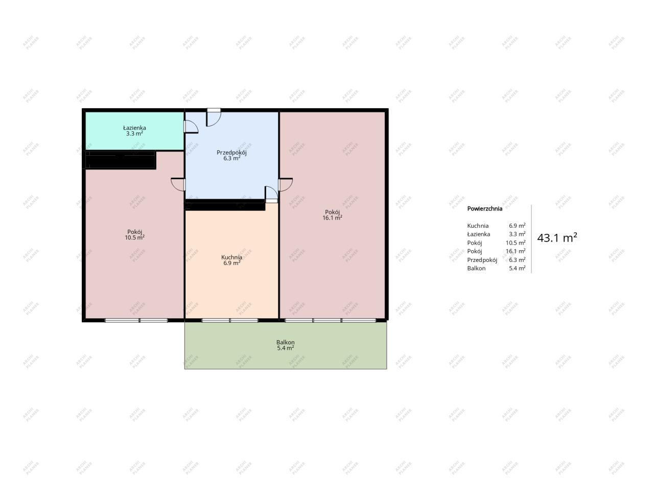 Mieszkanie 2-pokojowe Dębica Koło Słonecznej, ul. 3 Maja. Zdjęcie 18