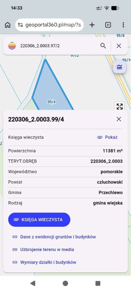 Działka rolna Lisewo. Zdjęcie 4